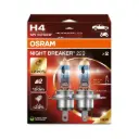 Bombillos Osram H4 X2 Night Breaker 220%+luz 12v 60/55w